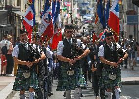 Bayeux Marches In The Footsteps Of General De Gaulle