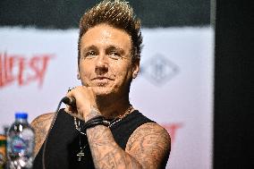 Hellfest Festival Papa Roach Press Conference