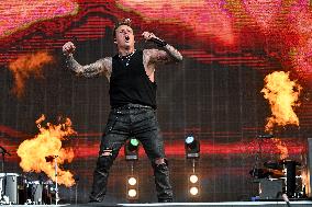 Hellfest Festival Papa Roach