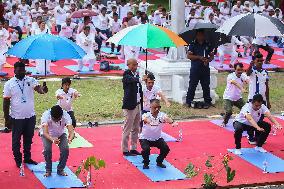 International Yoga Day In Colombo