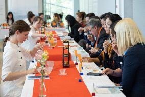 HUNGARY-BUDAPEST-CHINESE TEA CULTURE-EXHIBITION