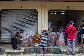 Tobacco Market In Tanjungsari Sumedang