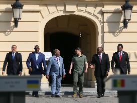 African Presidents Visit Kyiv