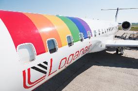 Loganair Unveils Special 'Pride Jet'