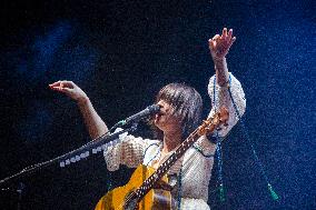 Carmen Consoli Feat. Marina Rei  On Stage At The Sherwood Festival