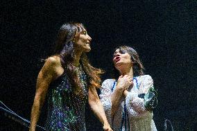 Carmen Consoli Feat. Marina Rei  On Stage At The Sherwood Festival