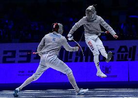 #(SP)CHINA-WUXI-FENCING-ASIAN CHAMPIONSHIPS-MEN'S SABRE INDIVIDUAL(CN)