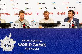 Dirk Nowitzki Press Conference At Special Olympics Berlin 2023