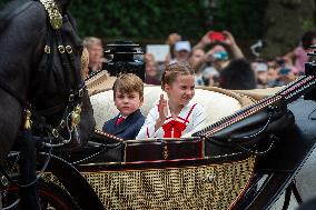 BRITAIN-LONDON-KING CHARLES III-OFFICIAL BIRTHDAY-PARADE