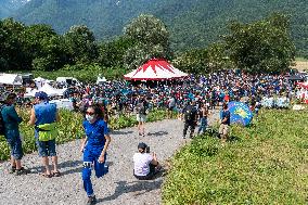 Protest Against The Lyon-Turin Line In Saint-Jean-de-Maurienne