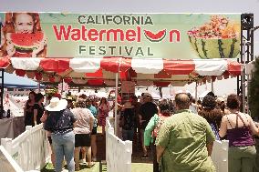 U.S.-LOS ANGELES-WATERMELON FESTIVAL