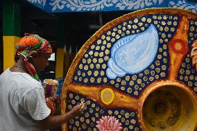 Rath Yatra Festival Preparation In Kolkata, India