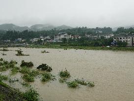 Yangtze River Flood In Yichang