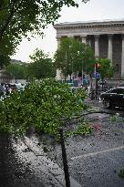 Violent Storms Hit Paris