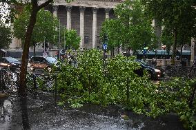 Violent Storms Hit Paris