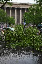 Violent Storms Hit Paris