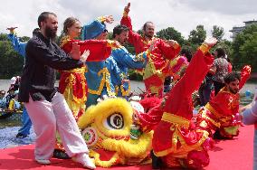 ROMANIA-BUCHAREST-CHINA-DRAGON BOAT EVENT