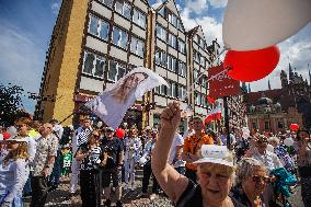 National March For Life And Family In Gdansk, Poland