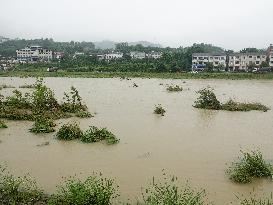 Yangtze River Flood In Yichang