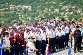 UNS Youth Participate In June 18 Commemoration - Briancon