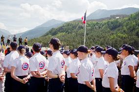 UNS Youth Participate In June 18 Commemoration - Briancon