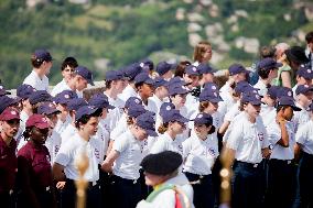 UNS Youth Participate In June 18 Commemoration - Briancon