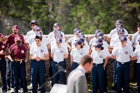 UNS Youth Participate In June 18 Commemoration - Briancon