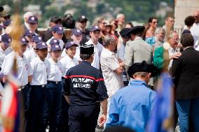 UNS Youth Participate In June 18 Commemoration - Briancon