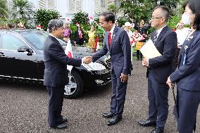 Japanese emperor in Indonesia