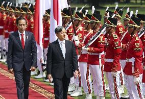 Japanese emperor in Indonesia
