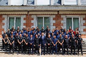 King Felipe Receives National Soccer Team - Madrid