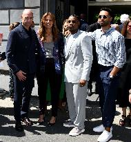 MFW - Giorgio Armani Arrival