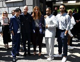 MFW - Giorgio Armani Arrival