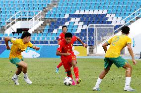 (SP)THAILAND-CHONBURI-AFC U17 ASIAN CUP-GROUP C-CHN VS AUS