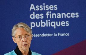 Public Finance Meeting At The Ministry In Bercy
