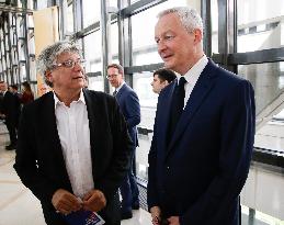 Public Finance Meeting At The Ministry In Bercy