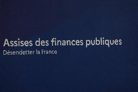 Public Finance Meeting At The Ministry In Bercy