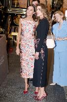 Queen Rania And Queen Letizia Visit Heraitge Restoration Workshop - Madrid