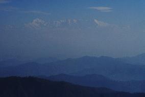 Snow Capped Himalayas - India