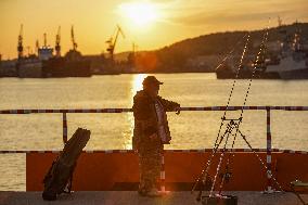 Daily Life In Gdynia, Poland