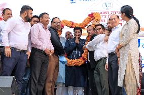 Union Minister Piyush Goyal At 'Sampark Se Samarthan' In Jaipur