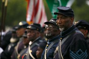 23rd Regiment, United States Colored Infantry Actors Visit DC