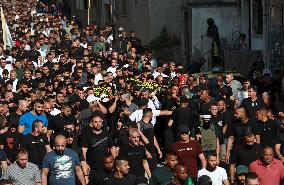 MIDEAST-JENIN-FUNERAL