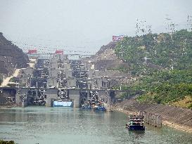 The Three Gorges Ship Lock