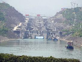 The Three Gorges Ship Lock