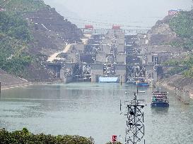 The Three Gorges Ship Lock