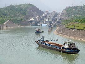 The Three Gorges Ship Lock