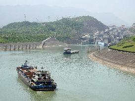 The Three Gorges Ship Lock