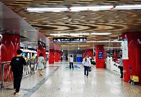 Yonghegong Lama Temple Station in Beijing