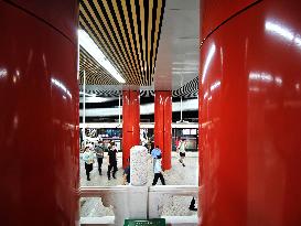 Yonghegong Lama Temple Station in Beijing